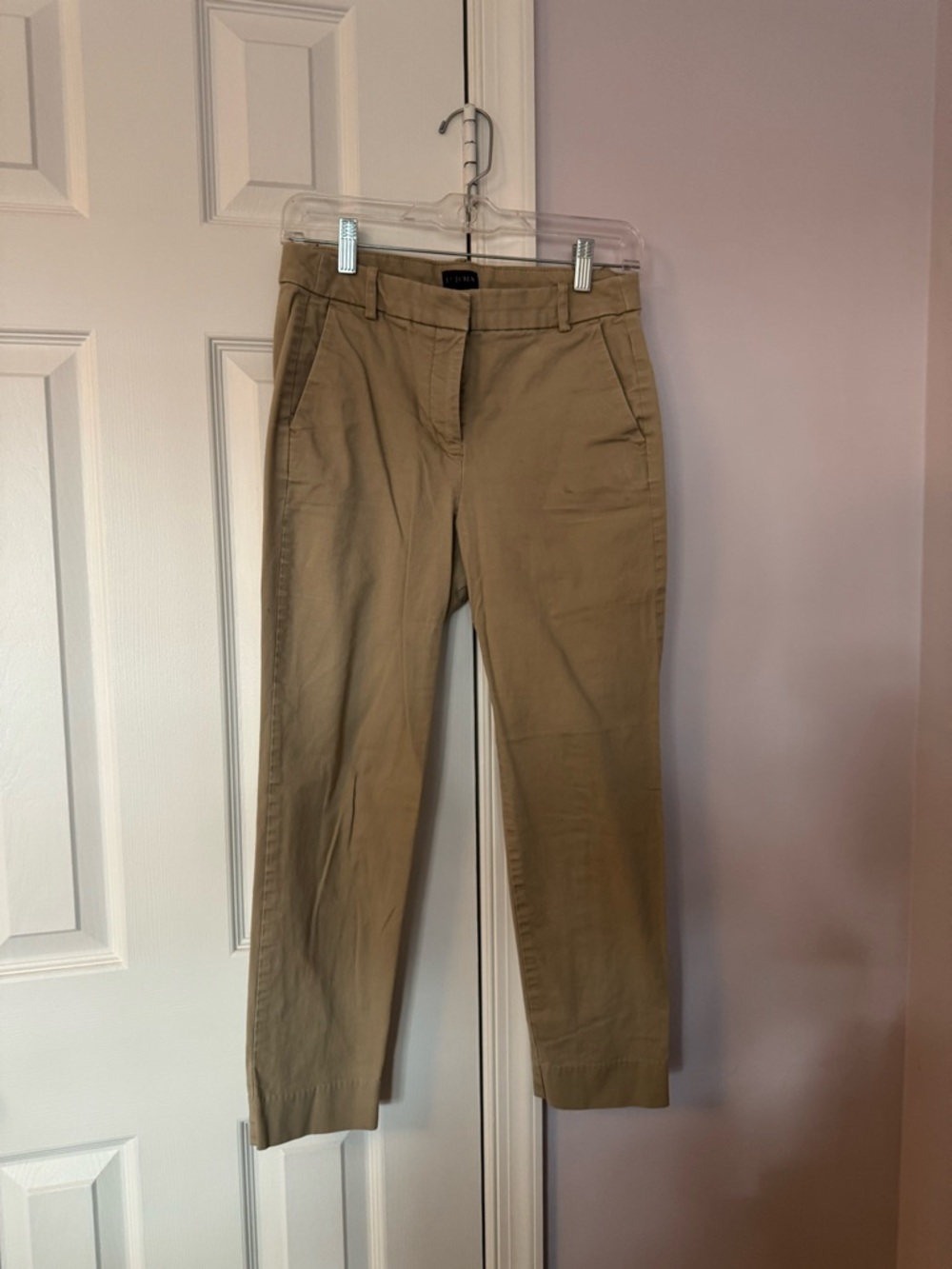 J. Crew Tan Chino Pants - Straight Leg